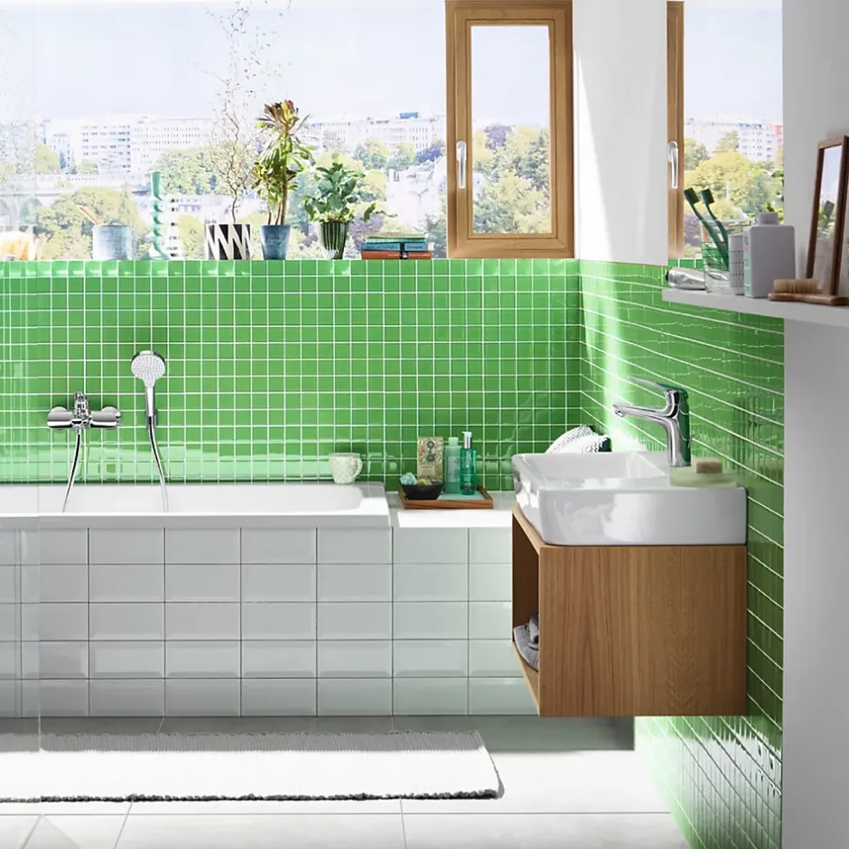 Hansgrohe Mitigeur de lavabo chromé Novus 100