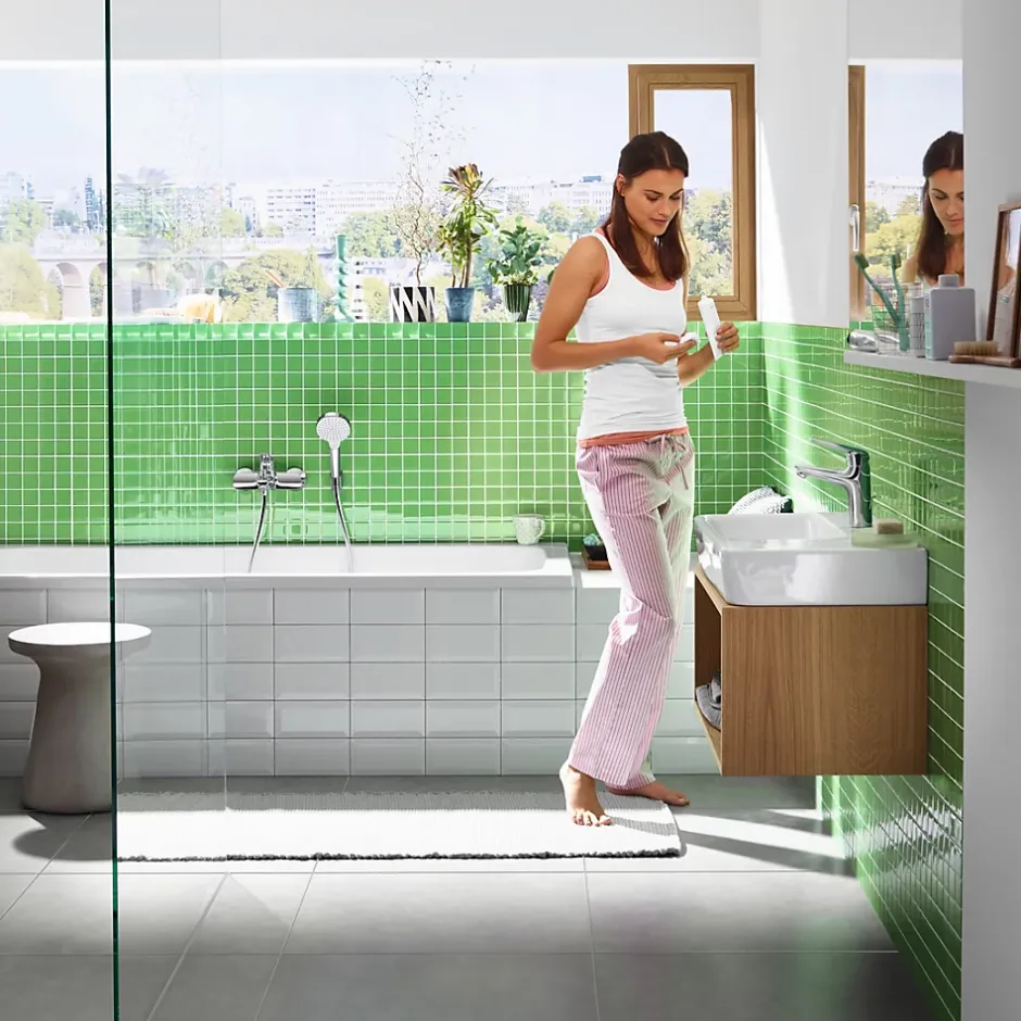 Hansgrohe Mitigeur de lavabo chromé Novus 100