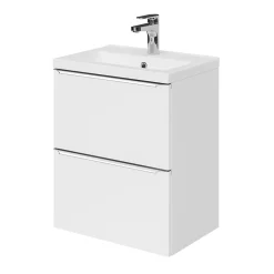 GoodHome Mitigeur de lavabo chromé taille M avec bonde clic-clac, Cavally* Robinet Lavabo Et Vasque