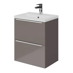 GoodHome Mitigeur de lavabo chromé taille M avec bonde clic-clac, Cavally* Robinet Lavabo Et Vasque