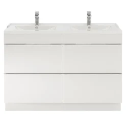 GoodHome Mitigeur de lavabo chromé taille M avec bonde clic-clac, Cavally* Robinet Lavabo Et Vasque