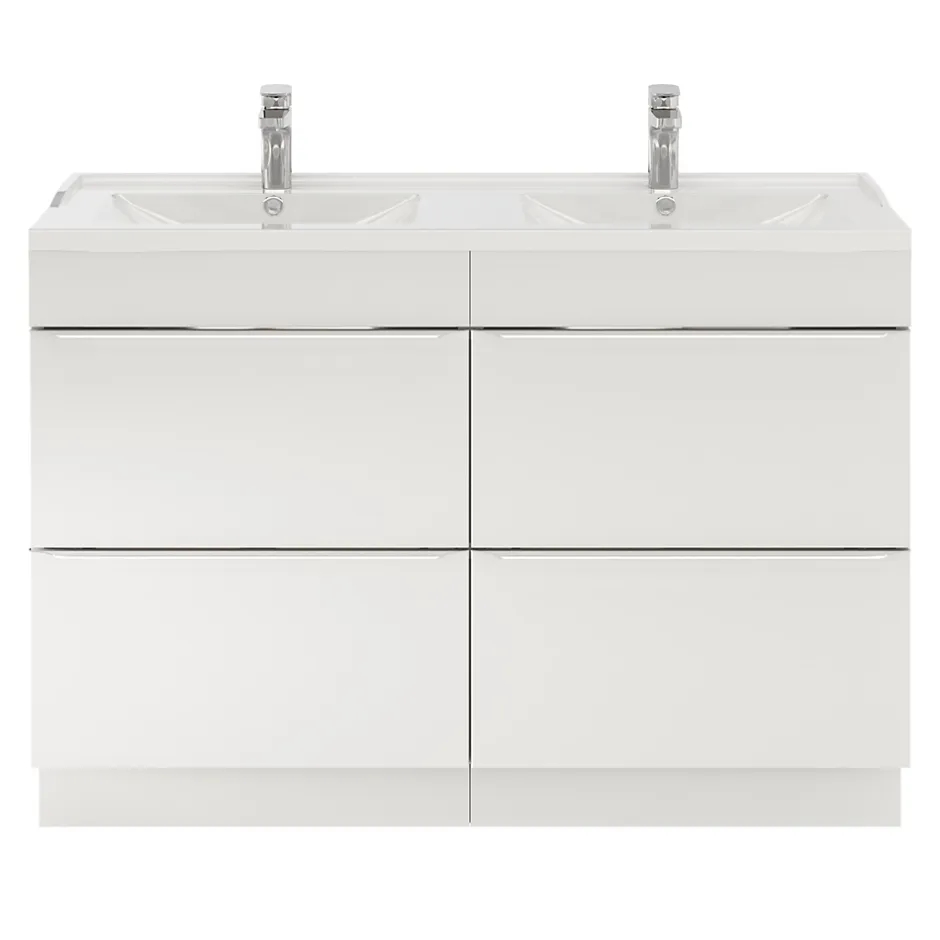 GoodHome Mitigeur de lavabo chromé taille M avec bonde clic-clac, Cavally* Robinet Lavabo Et Vasque