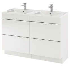 GoodHome Mitigeur de lavabo chromé taille M avec bonde clic-clac, Cavally* Robinet Lavabo Et Vasque
