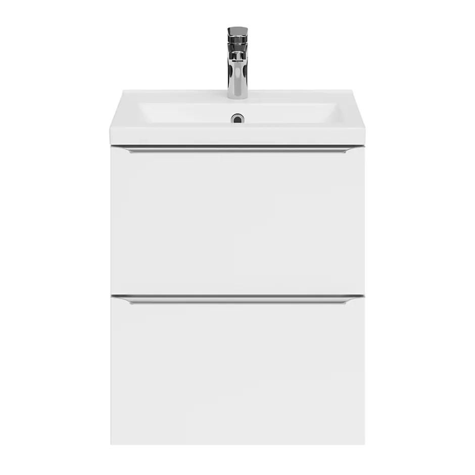 GoodHome Mitigeur de lavabo chromé taille M avec bonde clic-clac, Cavally* Robinet Lavabo Et Vasque