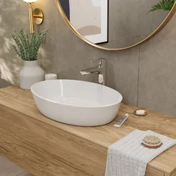 Hansgrohe Mitigeur de lavabo chromé Waterforms XL* Robinet Lavabo Et Vasque