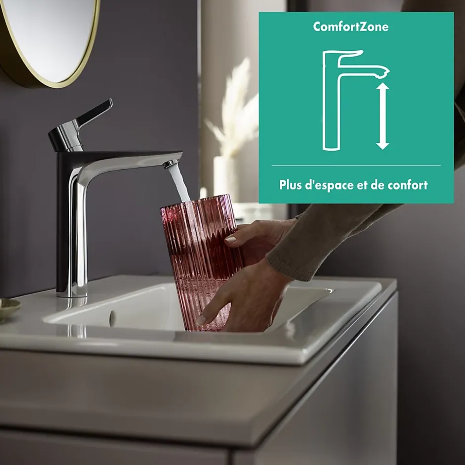 Hansgrohe Mitigeur de lavabo chromé Waterforms XL* Robinet Lavabo Et Vasque