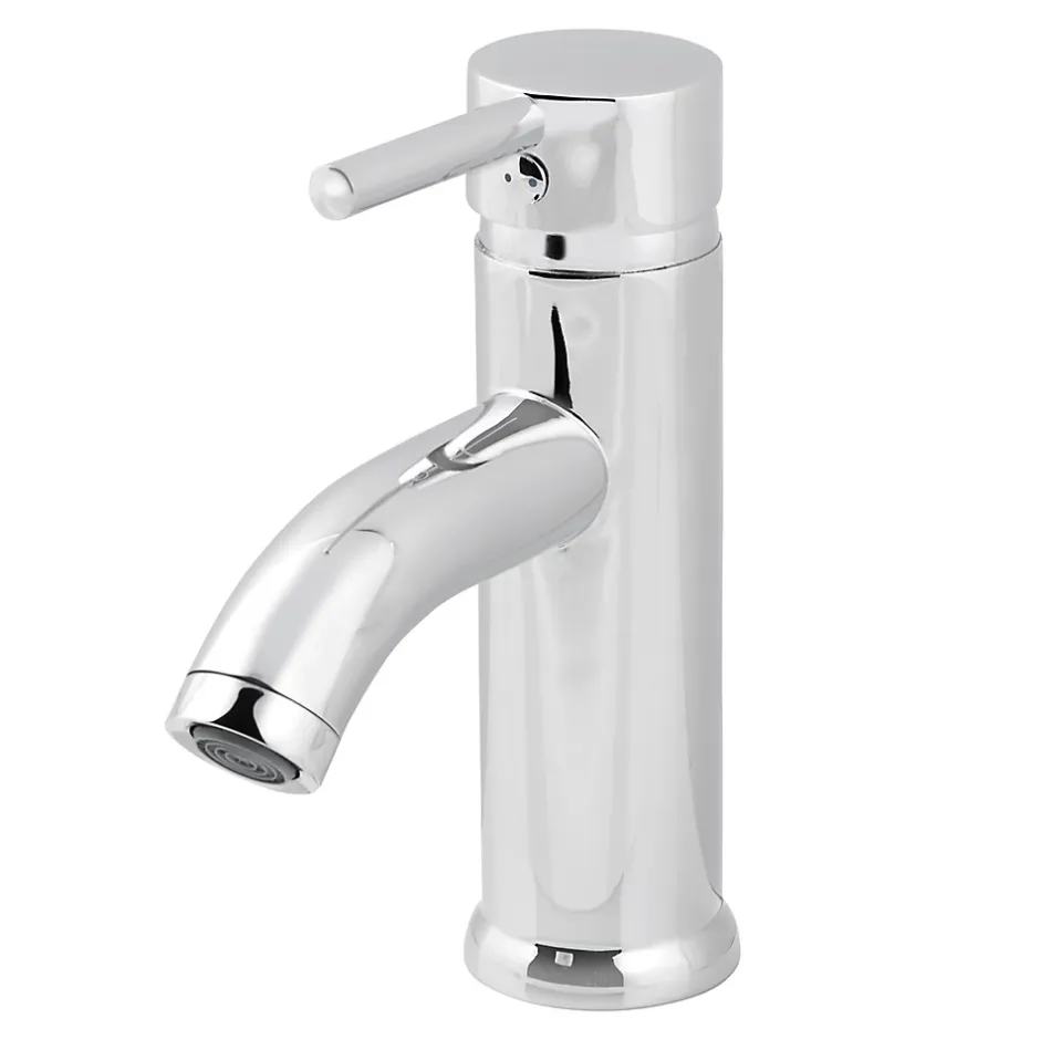 GoodHome Mitigeur de lavabo chromé Hoffell