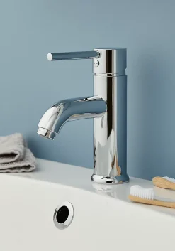 GoodHome Mitigeur de lavabo chromé Hoffell
