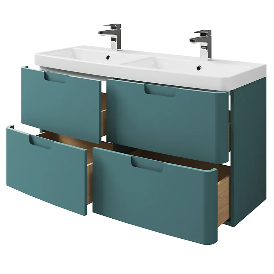 GoodHome Mitigeur de lavabo chromé taille M avec bonde clic-clac, Teesta