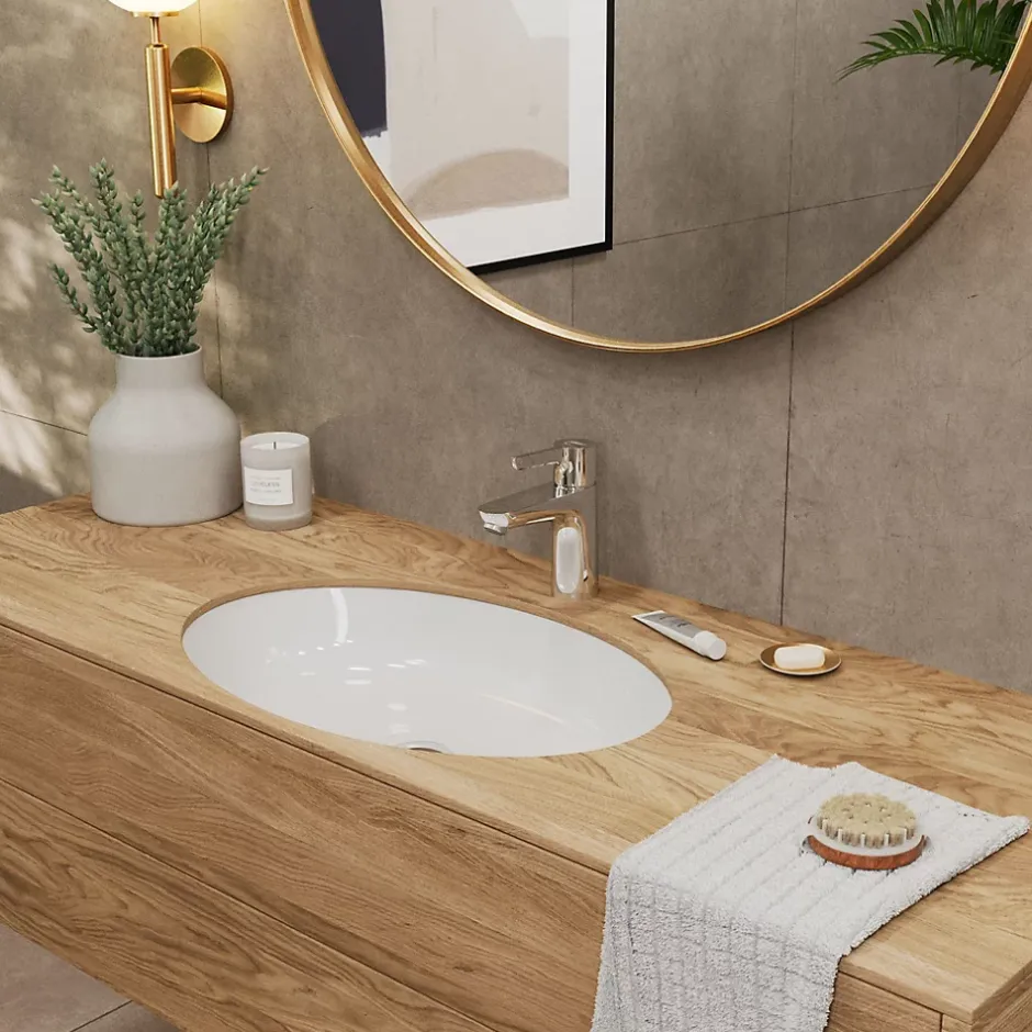 Hansgrohe Mitigeur de lavabo chromé Waterforms L CoolStart* Robinet Lavabo Et Vasque