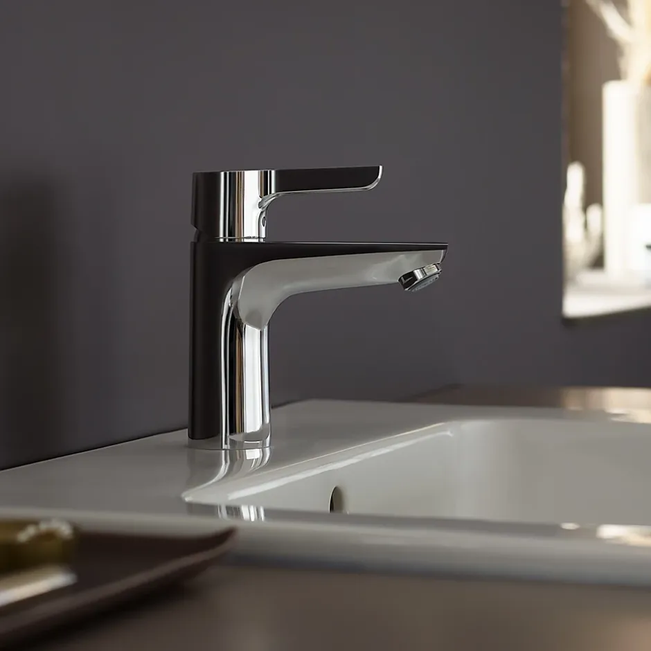 Hansgrohe Mitigeur de lavabo chromé Waterforms L CoolStart* Robinet Lavabo Et Vasque