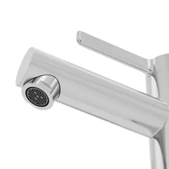 GoodHome Mitigeur de lavabo chrome taille M, Maza