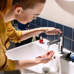 Hansgrohe Mitigeur de lavabo chrome Zesis L* Robinet Lavabo Et Vasque