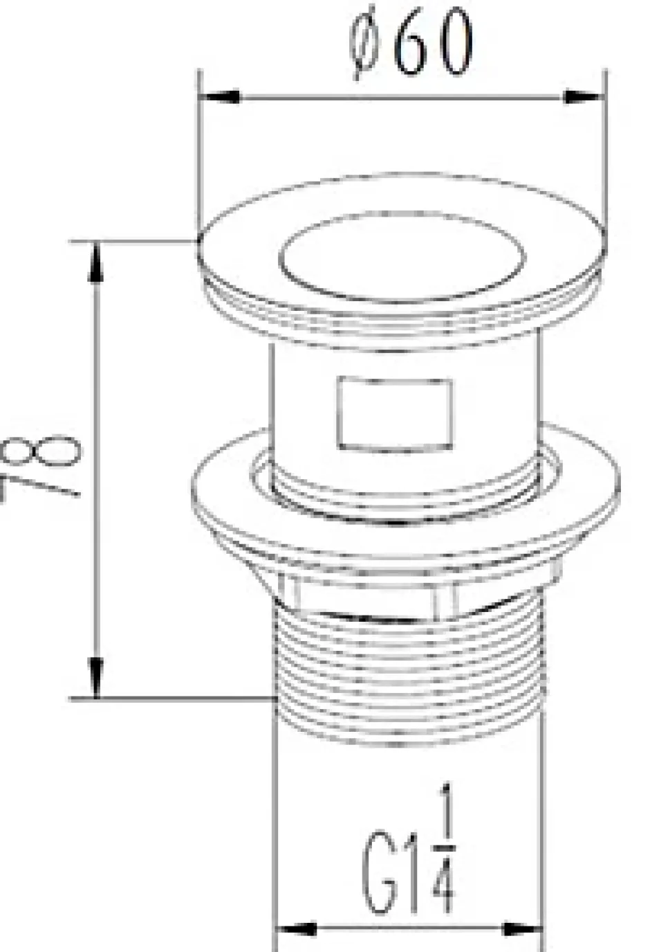 MTK Mitigeur de lavabo doré avec bonde clic clac, Élégance* Robinet Lavabo Et Vasque