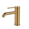 Essebagno Mitigeur de lavabo en laiton cuivre brossé