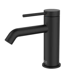 Essebagno Mitigeur de lavabo en laiton noir mat* Robinet Lavabo Et Vasque