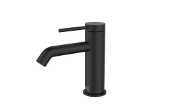Essebagno Mitigeur de lavabo en laiton noir mat* Robinet Lavabo Et Vasque