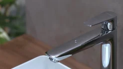 Hansgrohe Mitigeur de lavabo Talis E 240 EcoSmart avec tirette et vidage Chromé