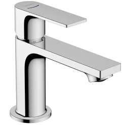 Hansgrohe Mitigeur de lavabo Rebris E 80 pour lave-mains sans tirette ni vidage chromé* Robinet Lave-Mains