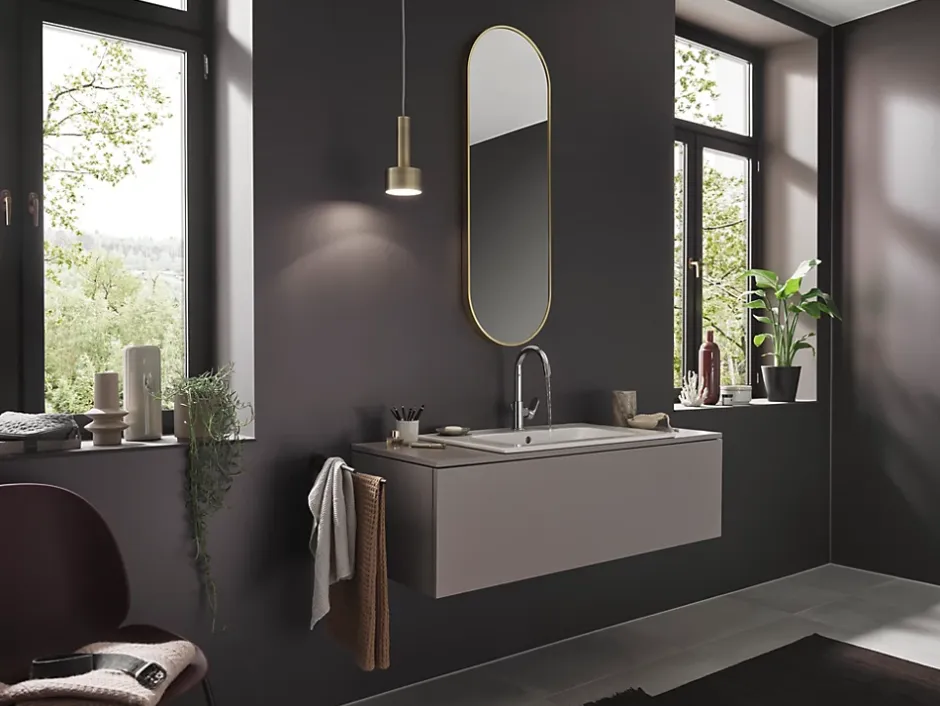 Hansgrohe Mitigeur de lavabo haut chrome Vernis Blend