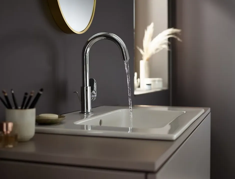 Hansgrohe Mitigeur de lavabo haut chrome Vernis Blend
