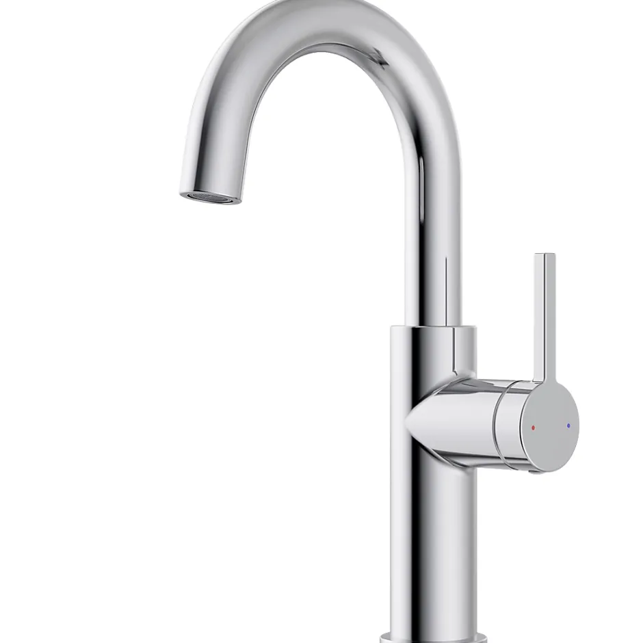 Essebagno Mitigeur de lavabo haut chrome Reflet