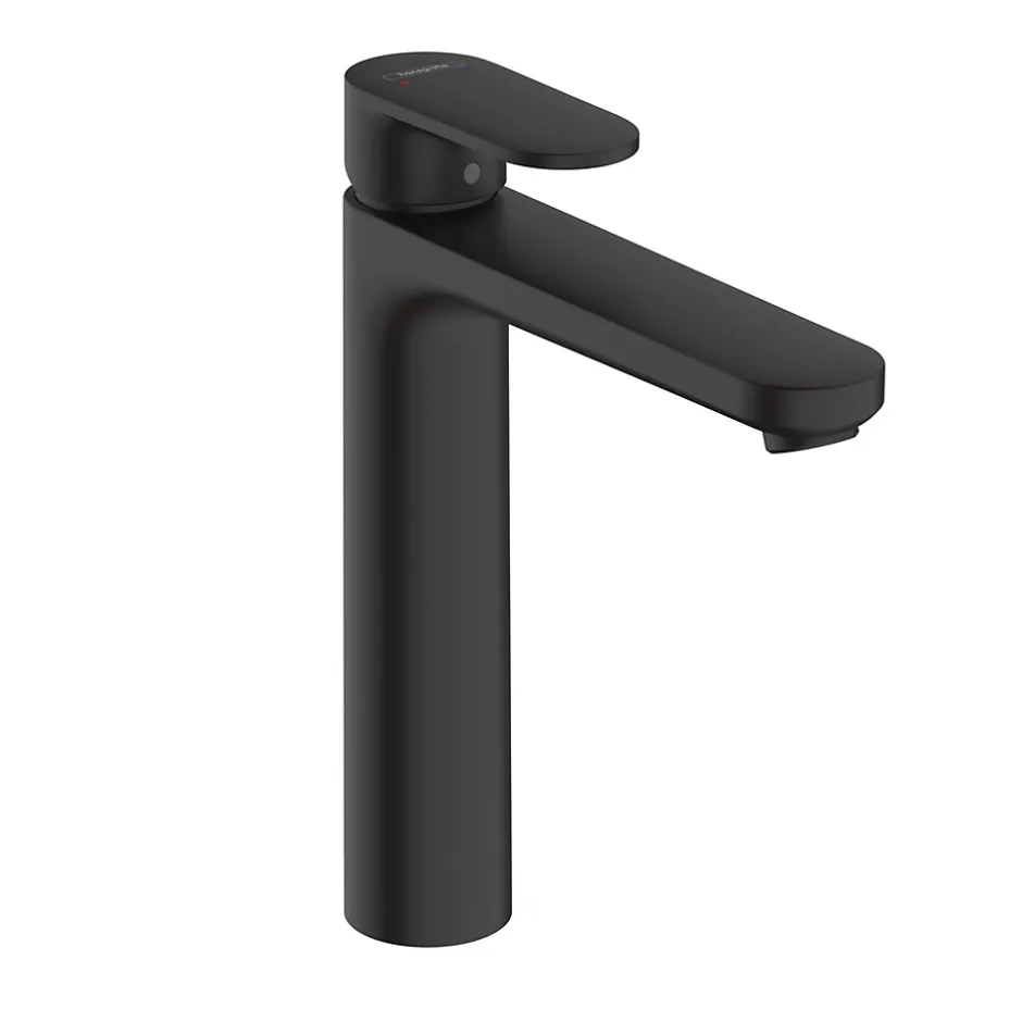 Hansgrohe Mitigeur de lavabo haut noir mat Vernis Blend 190* Robinet Lavabo Et Vasque