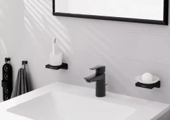Hansgrohe Mitigeur de lavabo L noir mat MySport* Robinet Lavabo Et Vasque