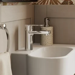 GoodHome Mitigeur de lavabo M, chrome, NF, Aisai