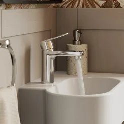 GoodHome Mitigeur de lavabo M, chrome, NF, Aisai