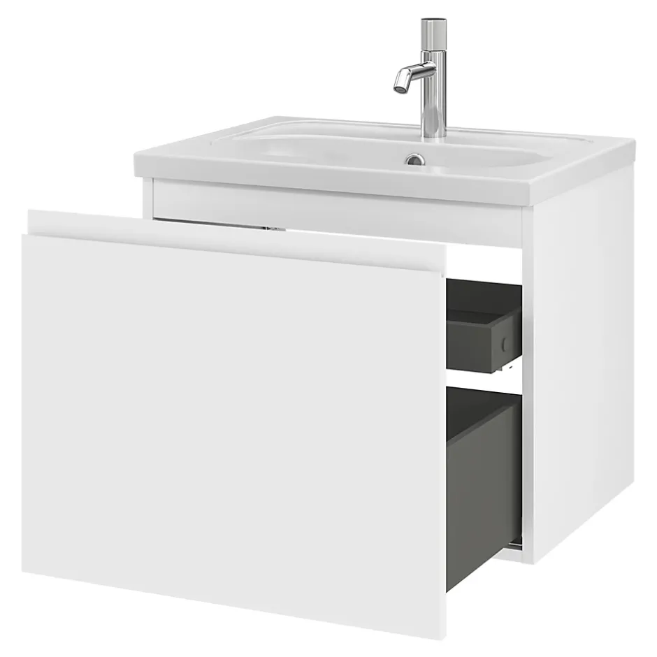 GoodHome Mitigeur de lavabo M, chrome, Levanna* Robinet Lavabo Et Vasque
