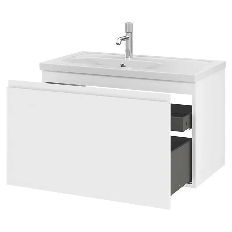 GoodHome Mitigeur de lavabo M, chrome, Levanna* Robinet Lavabo Et Vasque