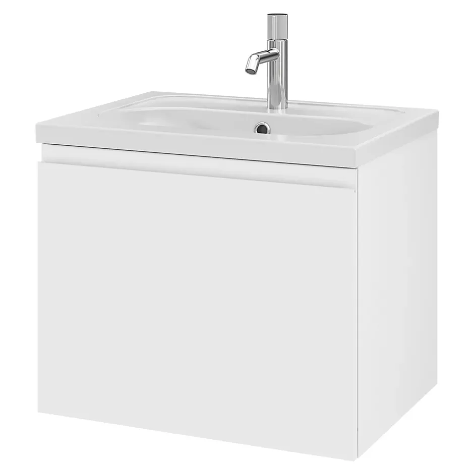 GoodHome Mitigeur de lavabo M, chrome, Levanna* Robinet Lavabo Et Vasque