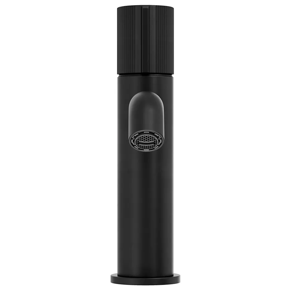 GoodHome Mitigeur de lavabo M, noir, Levanna* Robinet Lavabo Et Vasque