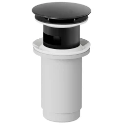 GoodHome Mitigeur de lavabo M, noir mat, Maza