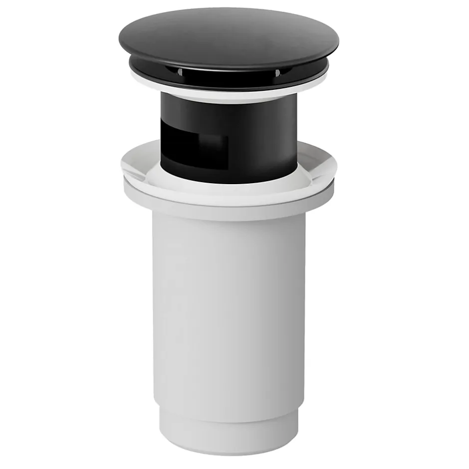 GoodHome Mitigeur de lavabo M, noir mat, Maza