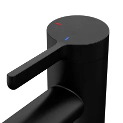 GoodHome Mitigeur de lavabo M, noir mat, Maza