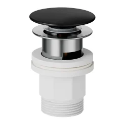 GoodHome Mitigeur de lavabo M noir mat, Owens