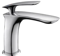 Edouard Rousseau Mitigeur de lavabo mécanique chrome, Orkid
