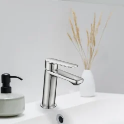 Edouard Rousseau Mitigeur de lavabo mécanique chrome, Ophir