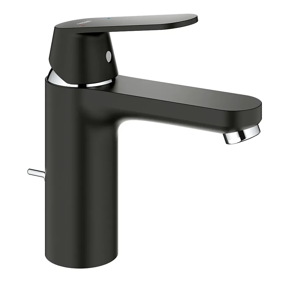 Grohe Mitigeur de lavabo noir Eurosmart Cosmo