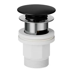 GoodHome Mitigeur de lavabo noir Selenga XL* Robinet Lavabo Et Vasque