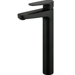 GoodHome Mitigeur de lavabo noir Cavally XL* Robinet Lavabo Et Vasque
