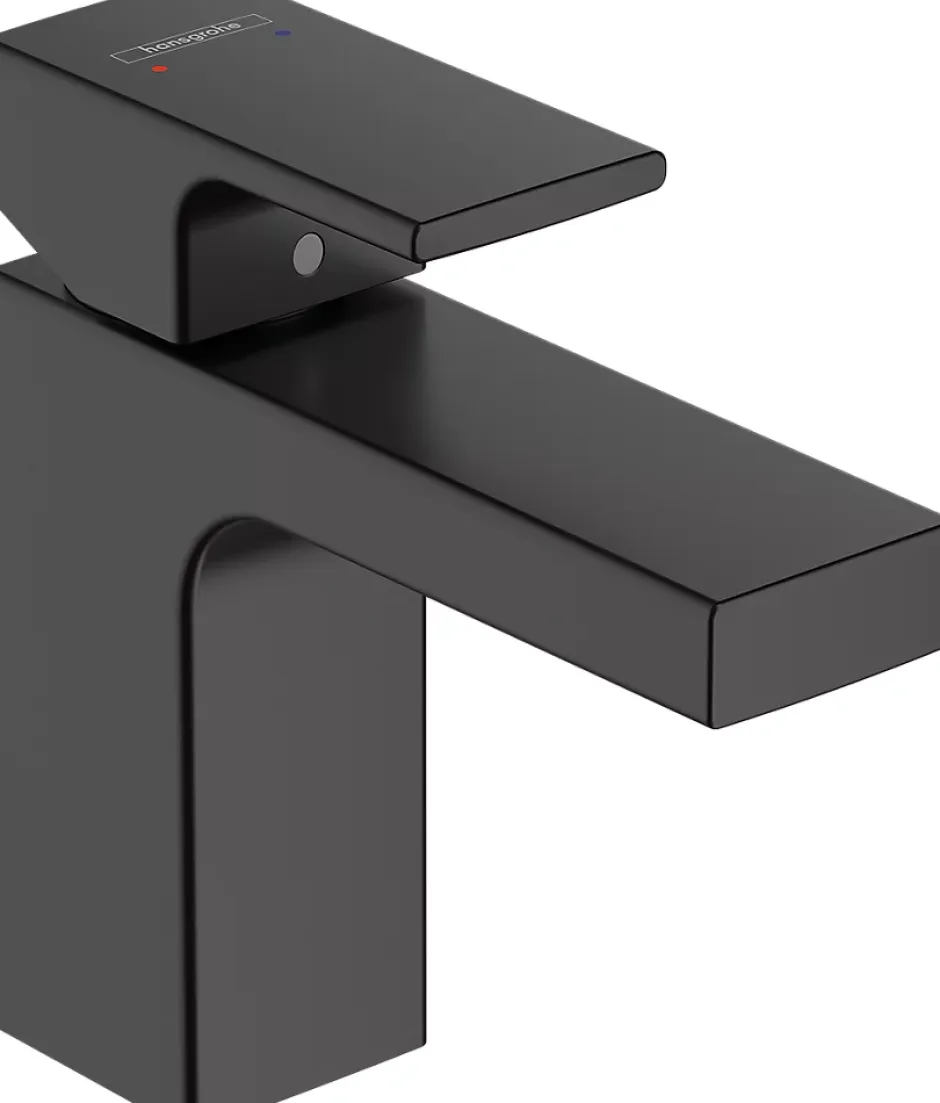 Hansgrohe Mitigeur de lavabo noir mat Vernis Shape 100