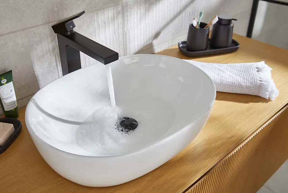 Hansgrohe Mitigeur de lavabo noir mat Vernis Shape