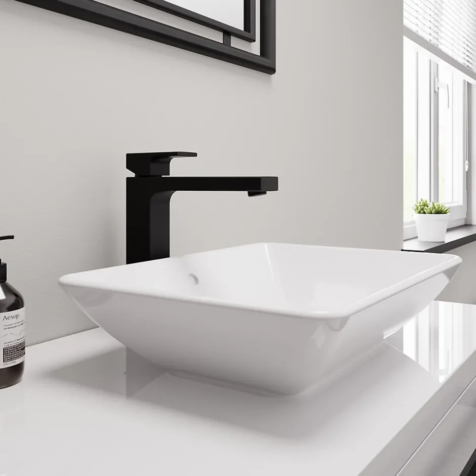 Hansgrohe Mitigeur de lavabo noir mat Vernis Shape