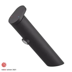 GoodHome Mitigeur de lavabo noir mat Nyasa* Robinet Lavabo Et Vasque