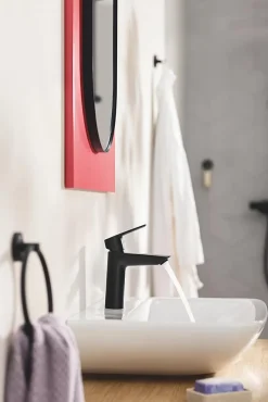 Grohe Mitigeur de lavabo noir taille S, Start