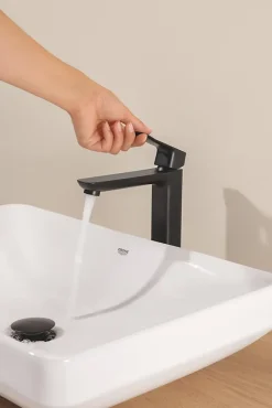 Grohe Mitigeur de lavabo noir taille XL, Dice* Robinet Lavabo Et Vasque
