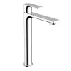 Hansgrohe Mitigeur de lavabo pour vasque à poser avec tirette et vidage chromé, Rebris E 240 CoolStart* Robinet Lavabo Et Vasque